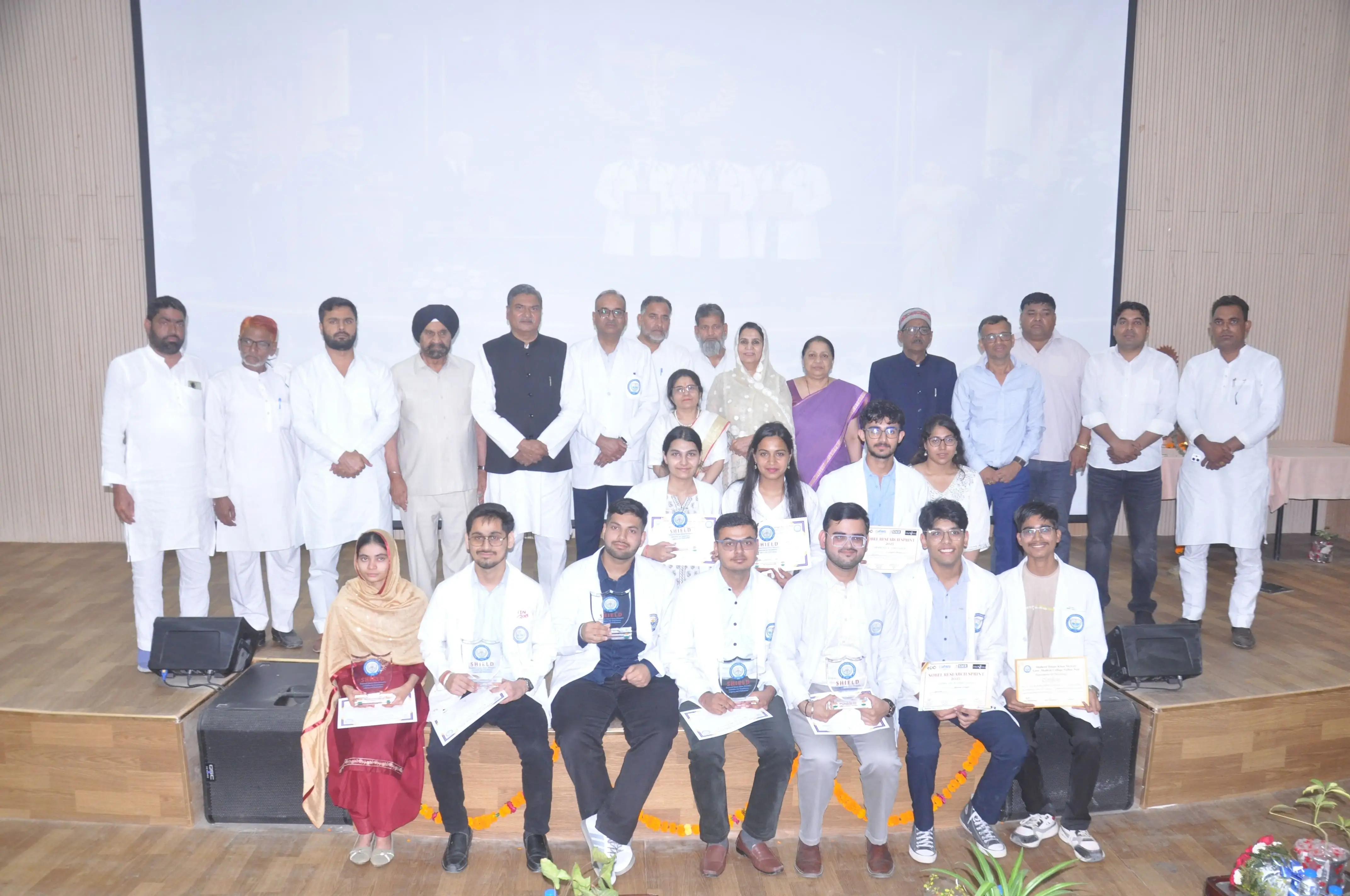 Shield Felicitation Ceremony