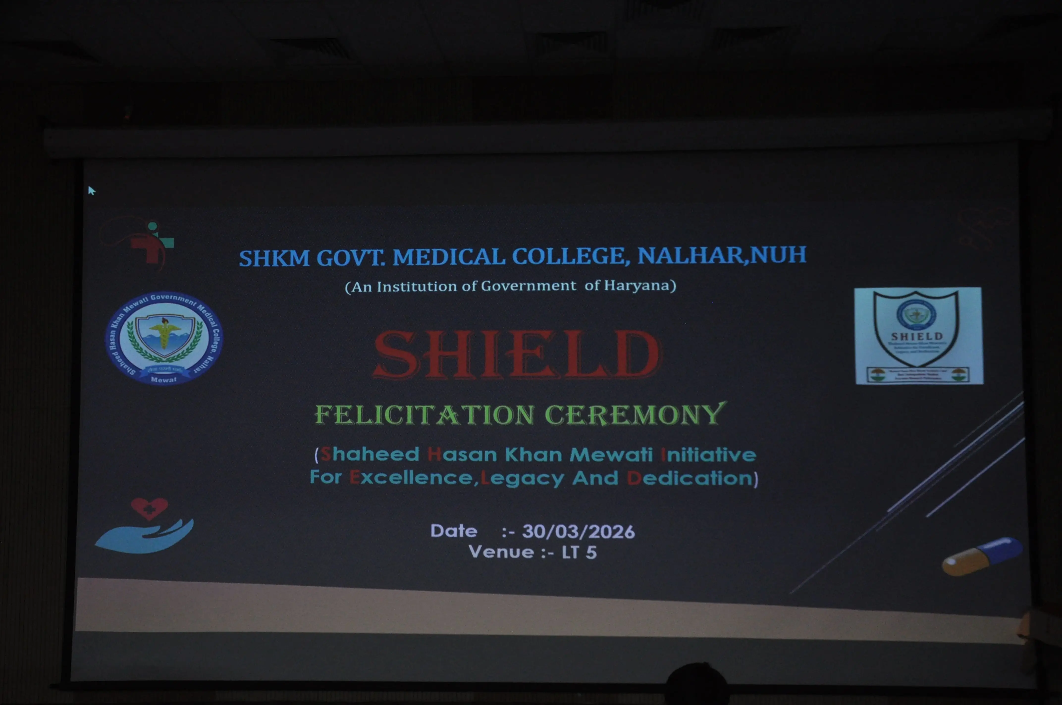 Shield Felicitation Ceremony
