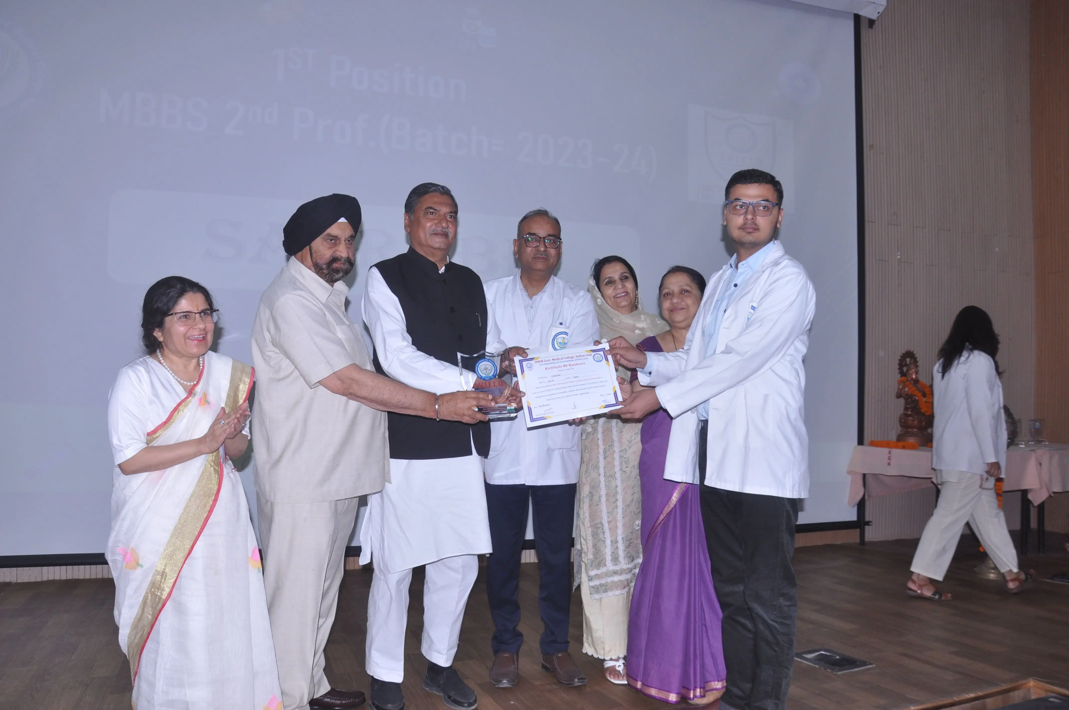Shield Felicitation Ceremony